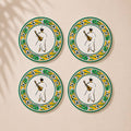 Articeram™ set 4 pezzi Sottobicchiere - Favignana