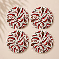 Articeram™ set 4 pezzi Sottobicchiere - Gaiola