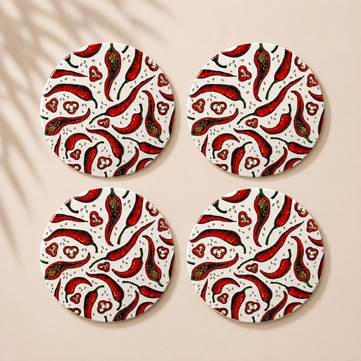 Articeram™ set 4 pezzi Sottobicchiere - Gaiola
