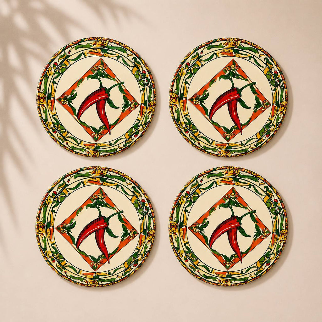 Articeram™ set 4 pezzi Sottobicchiere - Capri