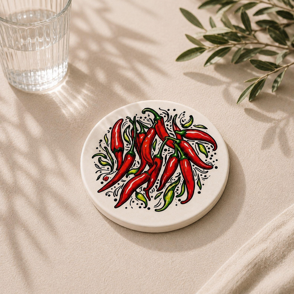 Articeram™ set 4 pezzi Sottobicchiere - Pantelleria