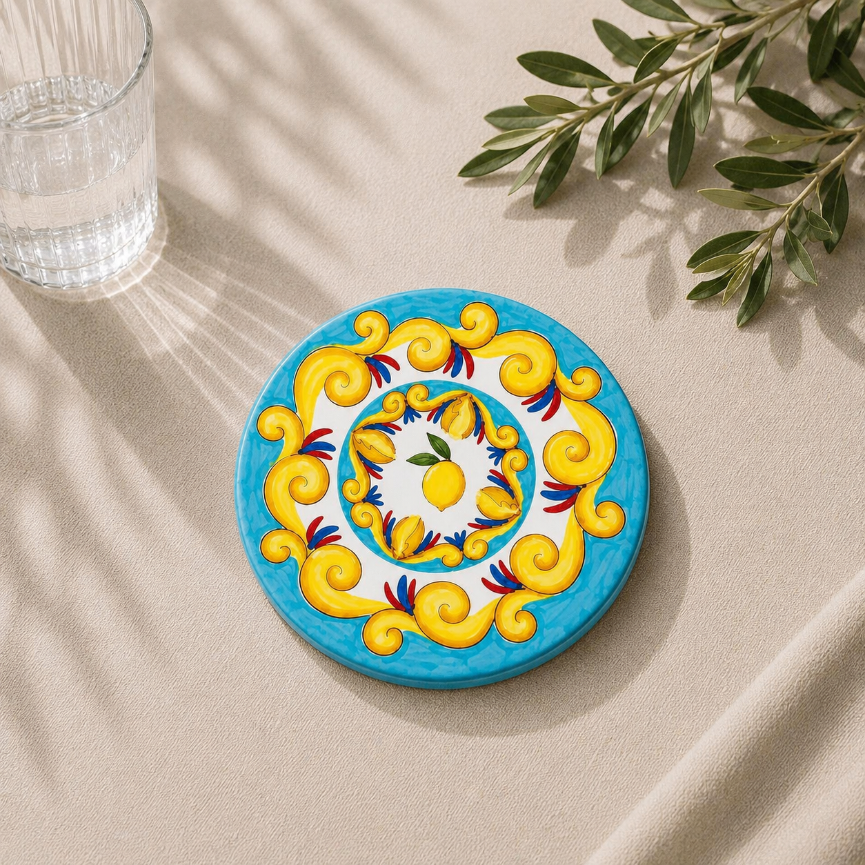 Articeram™ set 4 pezzi Sottobicchiere - Sorrento